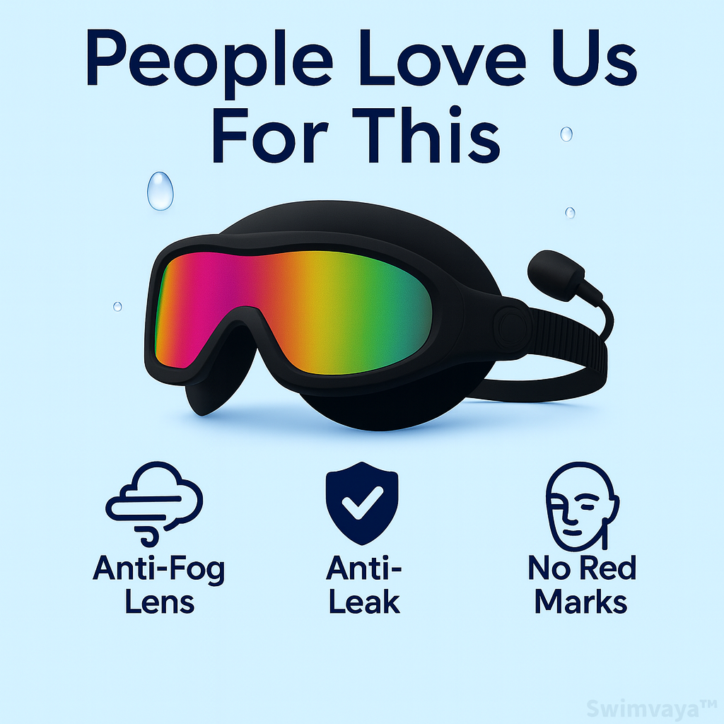 Swimvaya™ Wide Lens Swimming Goggles